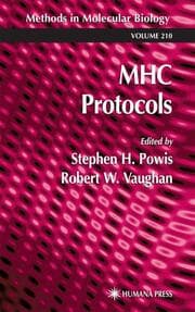 Cover von MHC Protocols