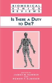 Cover von Is There a Duty to Die?