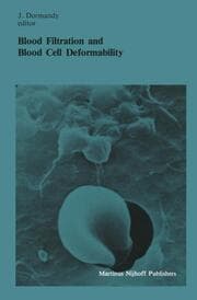 Cover von Blood Filtration and Blood Cell Deformability