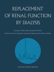 Cover von Replacement of Renal Function by Dialysis