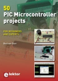 Cover von 50 PIC Microcontroller projects