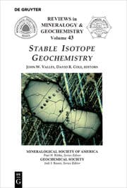 Cover von Stable Isotope Geochemistry