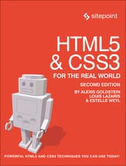 Cover von HTML5 & CSS3 For The Real World