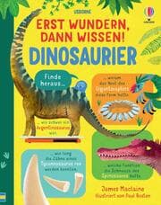 Cover von Erst wundern, dann wissen! Dinosaurier
