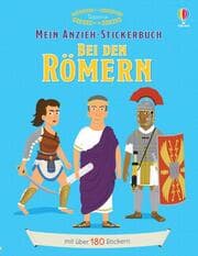 Cover von Mein Anzieh-Stickerbuch: Bei den Römern