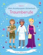 Cover von Mein Anziehpuppen-Stickerbuch: Traumberufe
