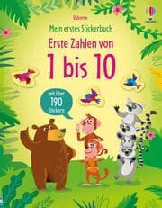 Cover von Mein erstes Stickerbuch: Erste Zahlen von 1 bis 10