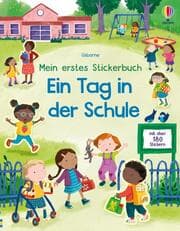 Cover von Mein erstes Stickerbuch: Ein Tag in der Schule