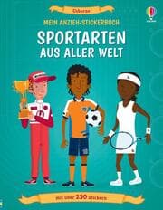 Cover von Mein Anzieh-Stickerbuch: Sportarten aus aller Welt