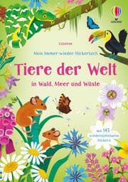 Cover von Mein Immer-wieder-Stickerbuch: Tiere der Welt