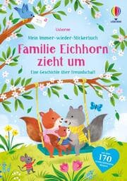 Cover von Mein Immer-wieder-Stickerbuch: Familie Eichhorn zieht um