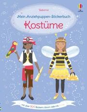 Cover von Mein Anziehpuppen-Stickerbuch: Kostüme