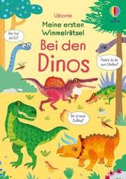 Cover von Meine ersten Wimmelrätsel: Bei den Dinos