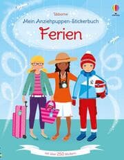 Cover von Mein Anziehpuppen-Stickerbuch: Ferien