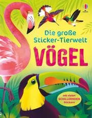 Cover von Die große Sticker-Tierwelt: Vögel