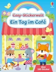 Cover von Cosy-Stickerwelt: Ein Tag im Café