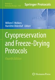 Cover von Cryopreservation and Freeze-Drying Protocols