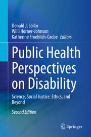 Cover von Public Health Perspectives on Disability