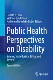 Cover von Public Health Perspectives on Disability
