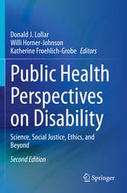 Cover von Public Health Perspectives on Disability