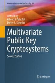 Cover von Multivariate Public Key Cryptosystems