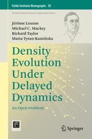 Cover von Density Evolution Under Delayed Dynamics