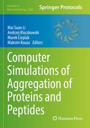 Cover von Computer Simulations of Aggregation of Proteins and Peptides