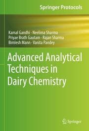 Cover von Advanced Analytical Techniques in Dairy Chemistry