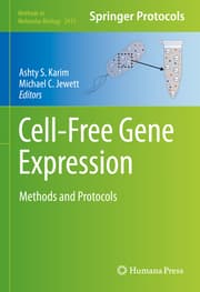 Cover von Cell-Free Gene Expression