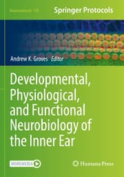 Cover von Developmental, Physiological, and Functional Neurobiology of the Inner Ear