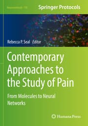 Cover von Contemporary Approaches to the Study of Pain