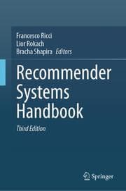 Cover von Recommender Systems Handbook