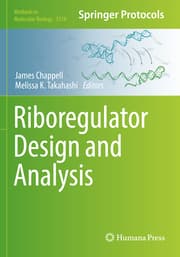 Cover von Riboregulator Design and Analysis