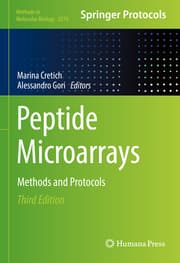 Cover von Peptide Microarrays