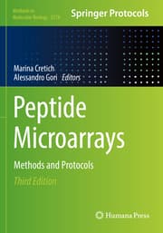 Cover von Peptide Microarrays
