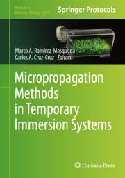 Cover von Micropropagation Methods in Temporary Immersion Systems