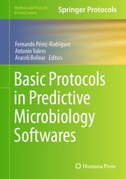 Cover von Basic Protocols in Predictive Microbiology Softwares