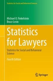 Cover von Statistics for Lawyers
