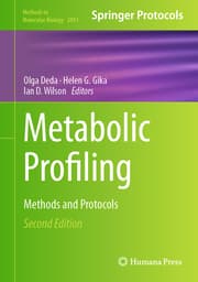 Cover von Metabolic Profiling