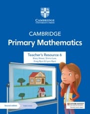 Cover von Cambridge Primary Mathematics Teacher's Resource 6 with Digital Access