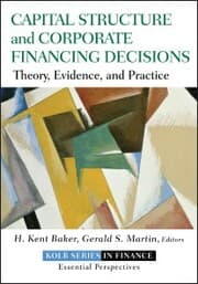 Cover von Capital Structure and Corporate Financing Decisions