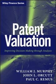 Cover von Patent Valuation