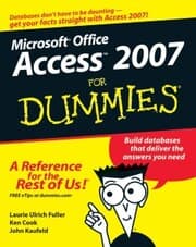 Cover von Access 2007 For Dummies