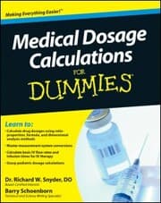 Cover von Medical Dosage Calculations For Dummies