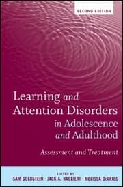 Cover von Learning and Attention Disorders in Adolescence and Adulthood