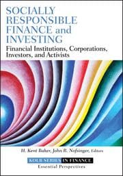 Cover von Socially Responsible Finance and Investing