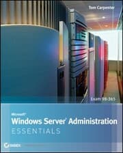 Cover von Microsoft Windows Server Administration Essentials