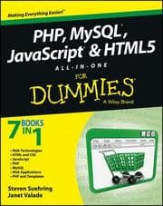 Cover von PHP, MySQL, JavaScript & HTML5 All-in-One For Dummies