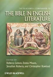 Cover von The Blackwell Companion to the Bible in English Literature