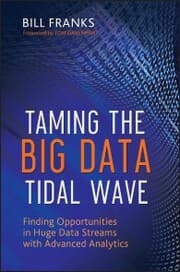 Cover von Taming The Big Data Tidal Wave
